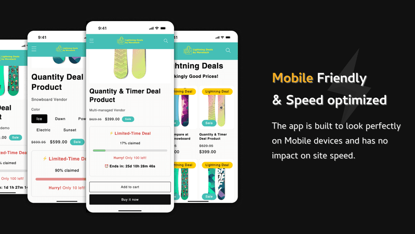 Mobile Friendly & Speed optimized