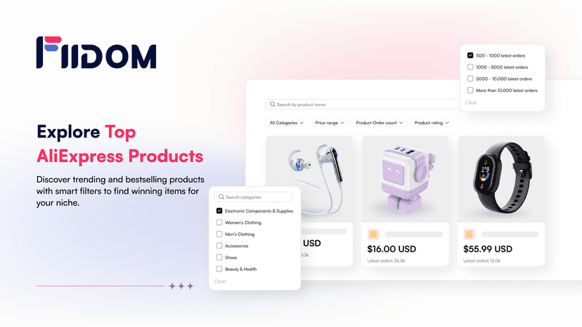 AliExpress product hunter, find top dropshipping products