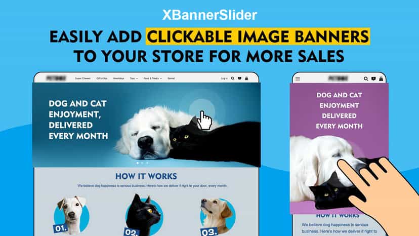 Allows separate display of banners on desktops and mobiles.