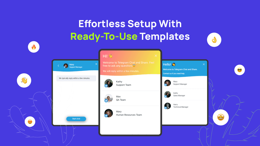 Pre-made Templates