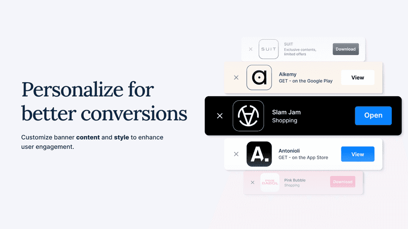 Personalize for better conversions
