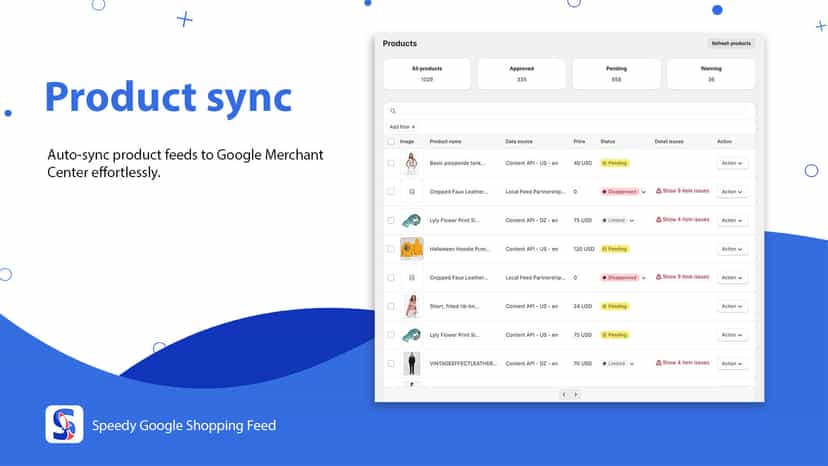 product sync