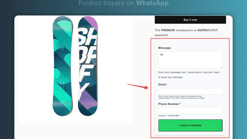 Have questions? Contact us on WhatsApp