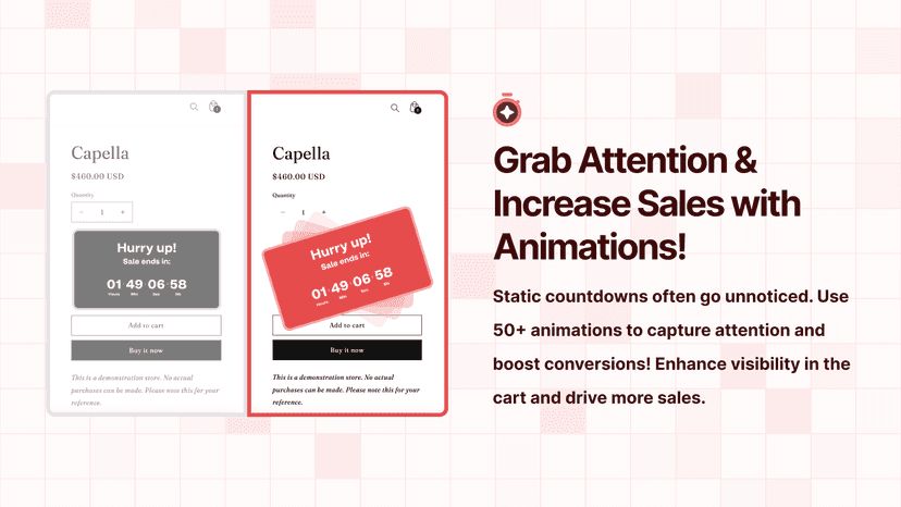 Grab Attention & Increase Sales with Animations!