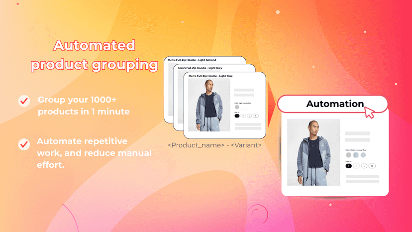 Automated product grouping