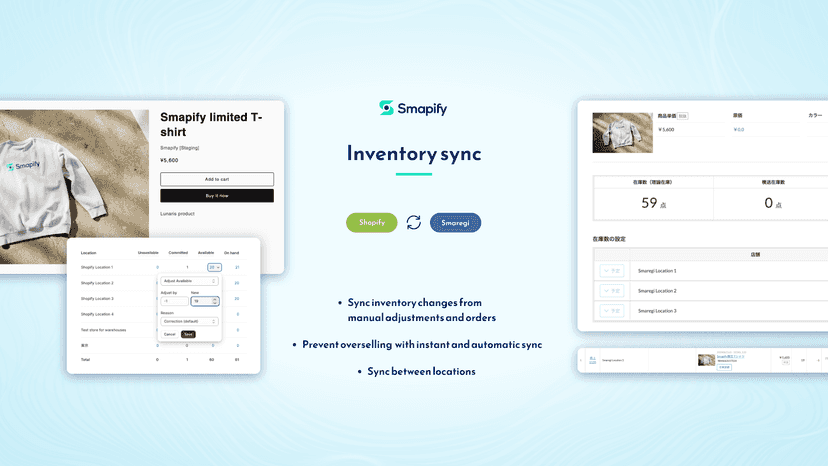 Inventory sync