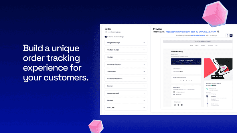 Build Branded Tracking Pages
