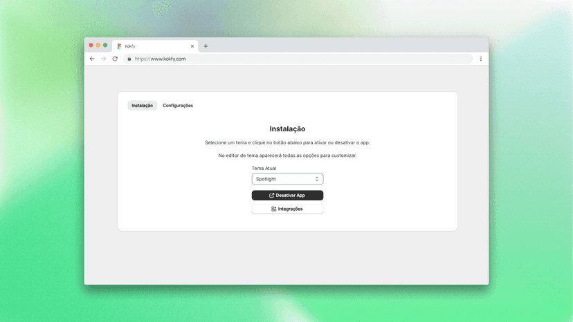 instalação calculo frete no produto shopify