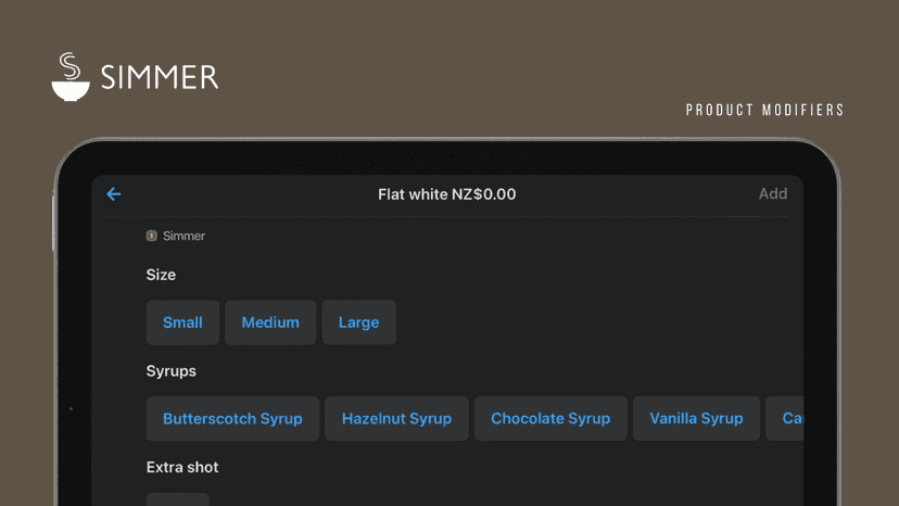 Product modifiers