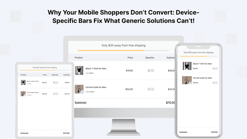 Device-Specific Bars
