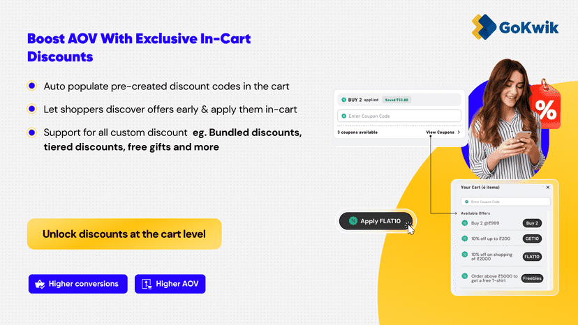 Early discovery of discounts