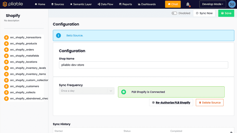 Shopify Connected