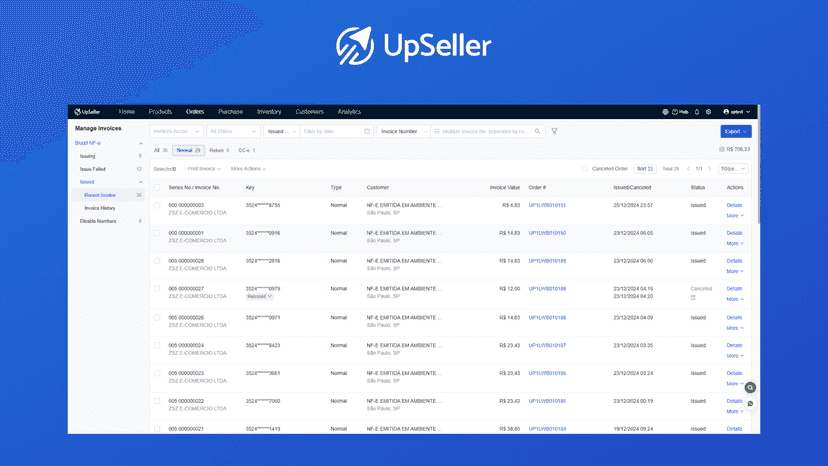 NF-e Invoices Management
