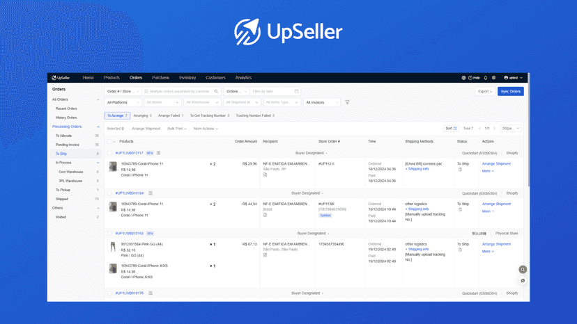 Orders Management