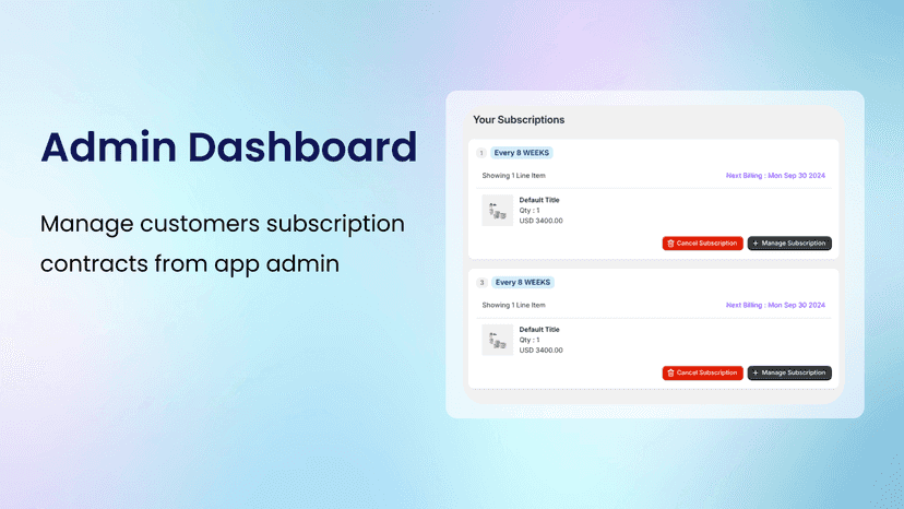 Eazy dashboard