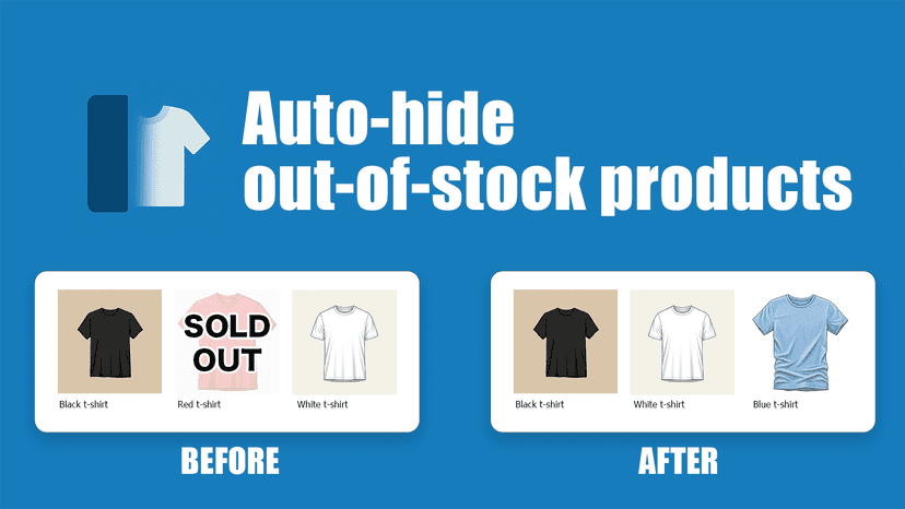 auto-hide out-of-stock products