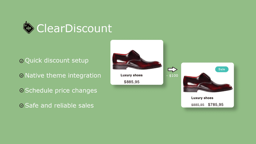 ClearDiscount : Sales and Bulk Price editor