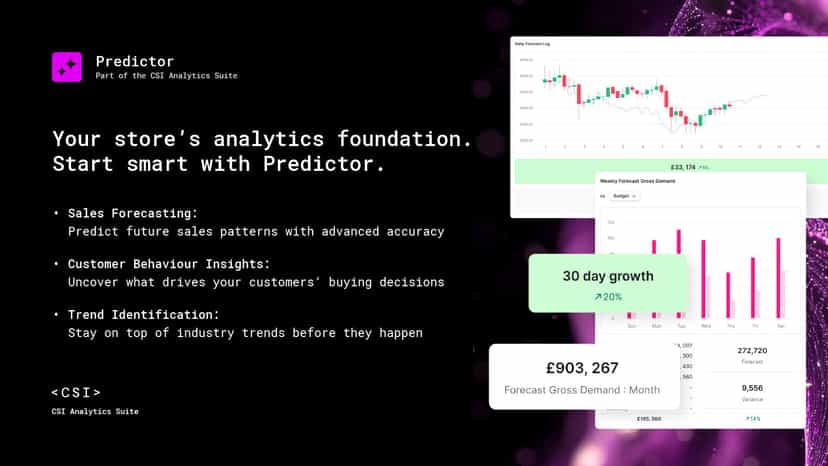 CSI Analytics brings you real-time daily sales forecasts.