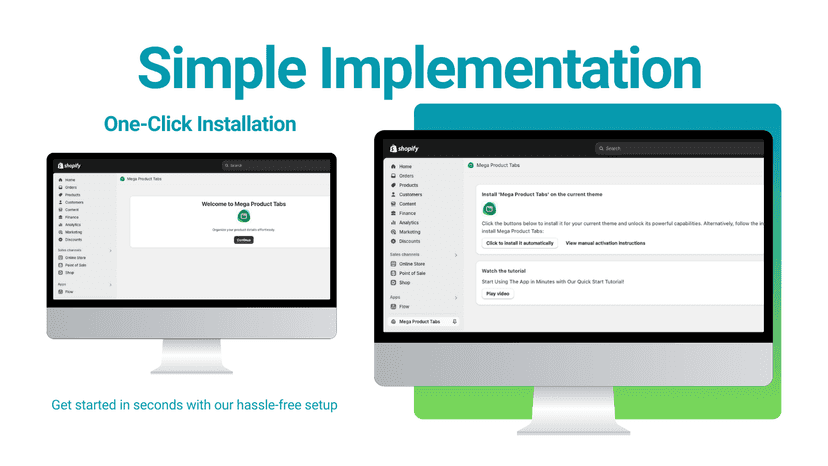 Mega Product Tabs - Simple implementation and customisation