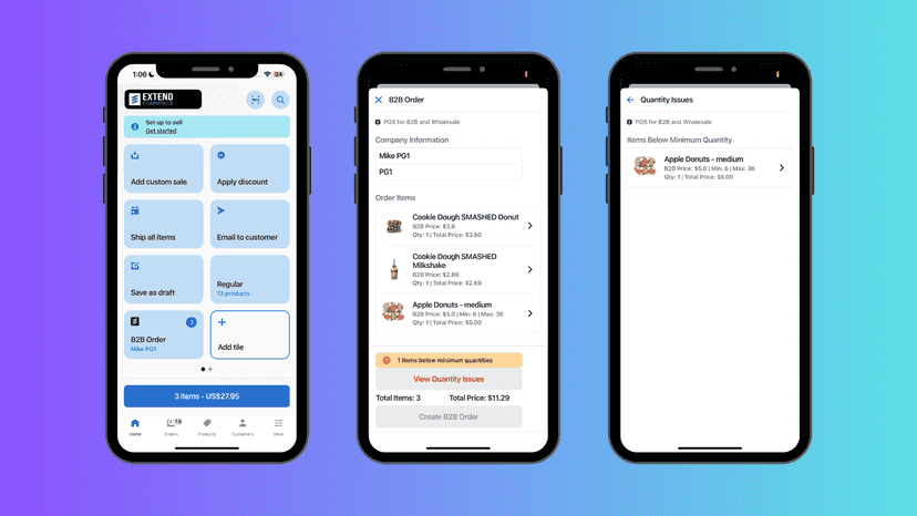 Walkthrough of POS app