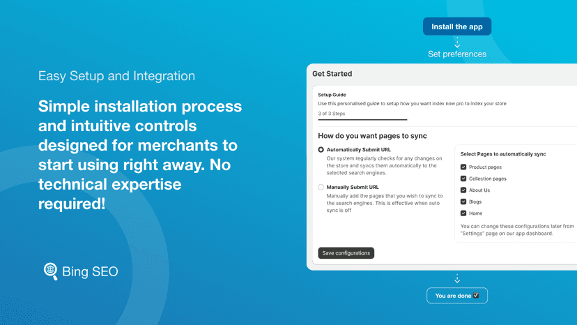 Easy Setup and Integration