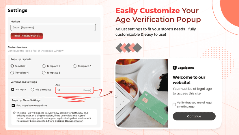 shopify age verification popup app