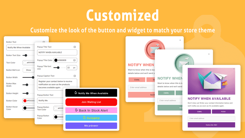customized design