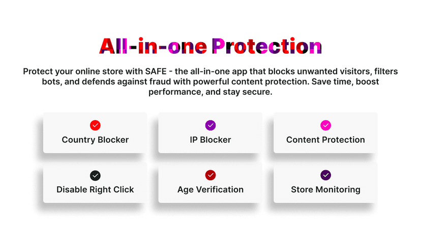 all features safe