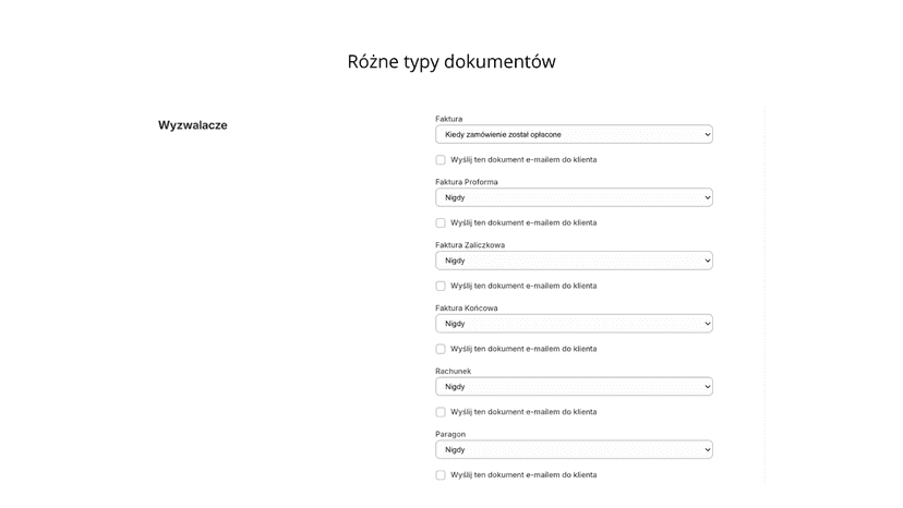 different documnets