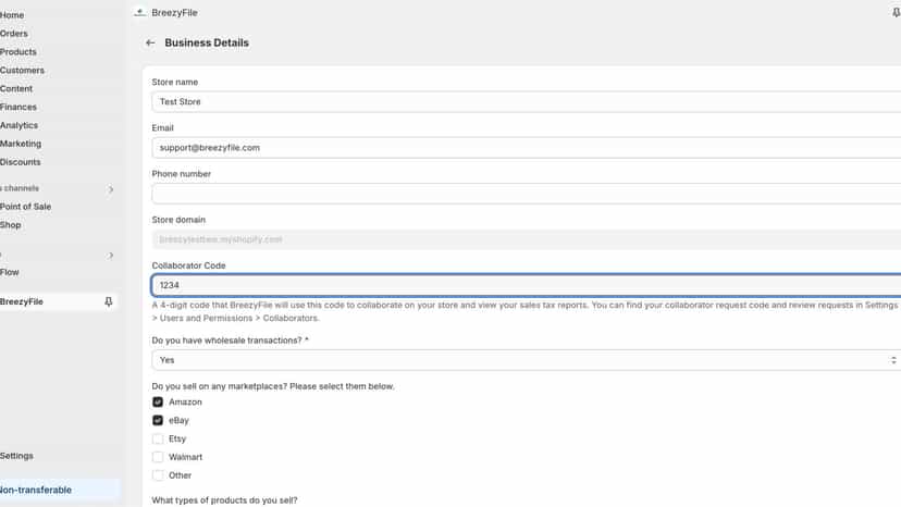 BreezyFile Account Set Up