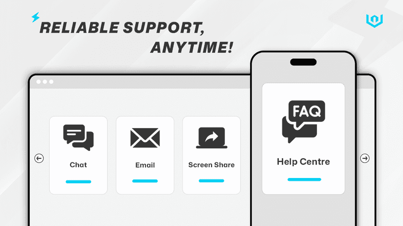 Reliable Support, Anytime