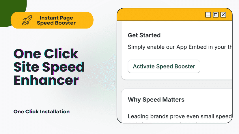 Profitonium Page Site Speed Enhancer Shopify
