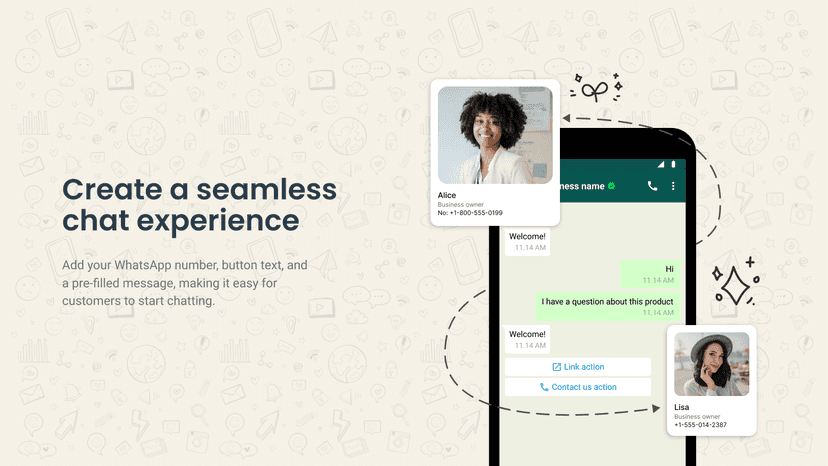 Luna whatsapp chat experience
