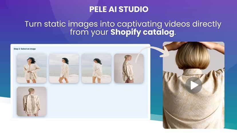 Directly from your Shopify catalog