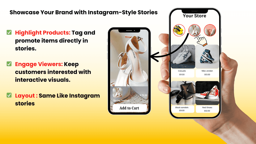 Key benefits: engagement, shoppable reels, customizable layouts.