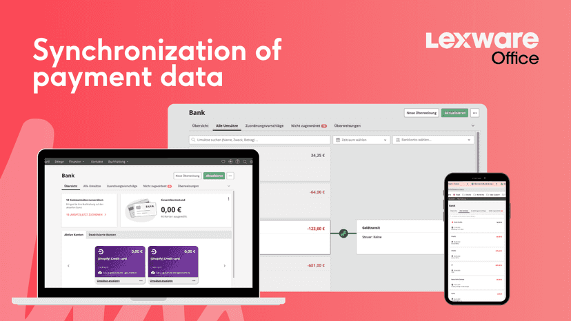 lexware office shopify synchronisation of payment data