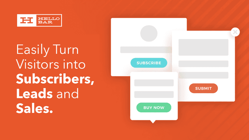 Elevated pop ups for e-commerce stores