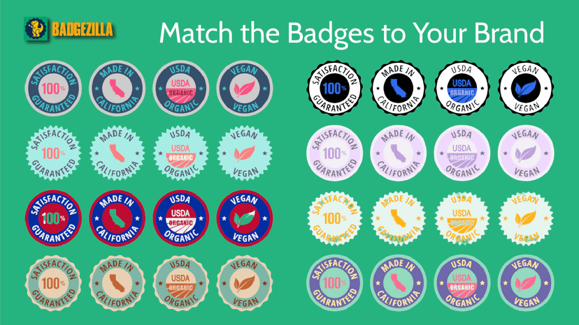 Match the seals perfectly to your brand