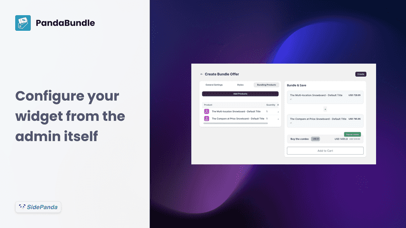 Configure your bundles
