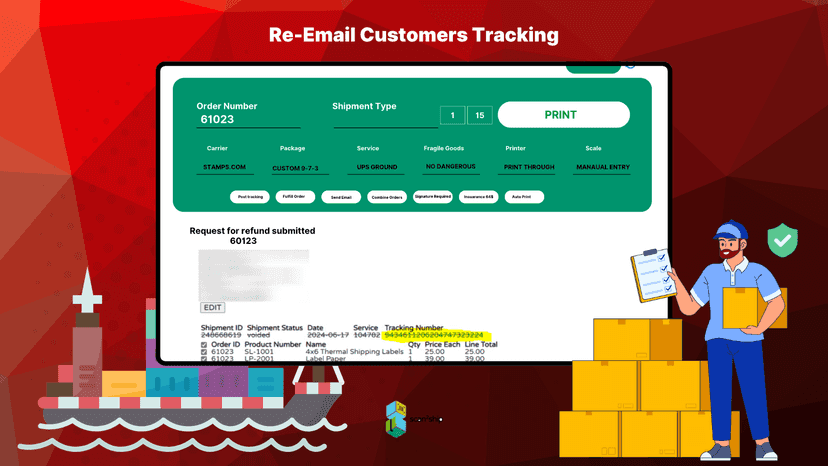 Re-Email Customers Tracking