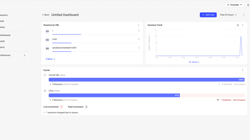 dashboard reports
