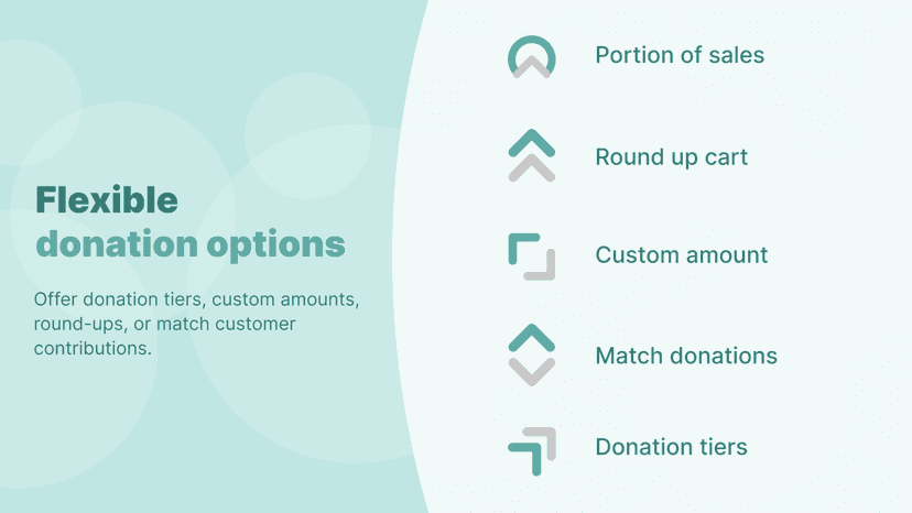 Create flexible giving campaigns