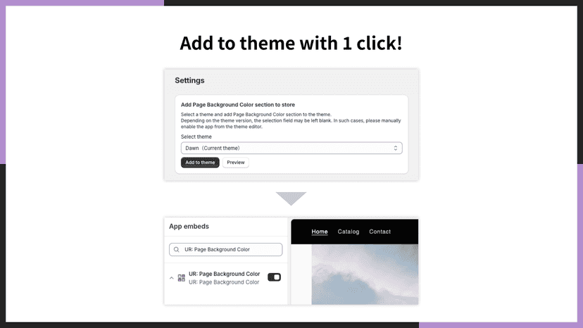 Customize background color for each page with no code!
