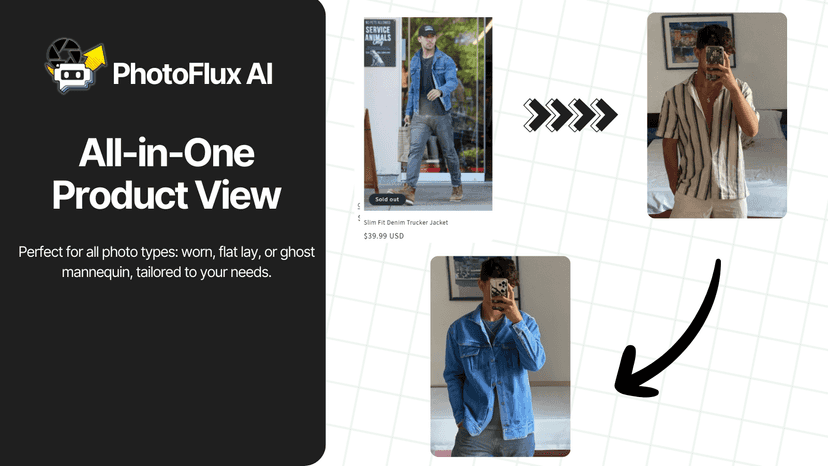 PhotoFlux AI - All In One Product View