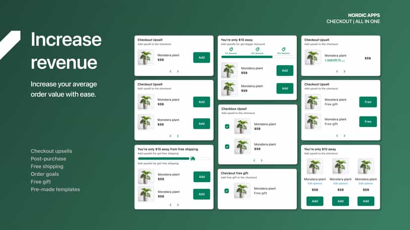 Checkout | Flow - Increase revenue