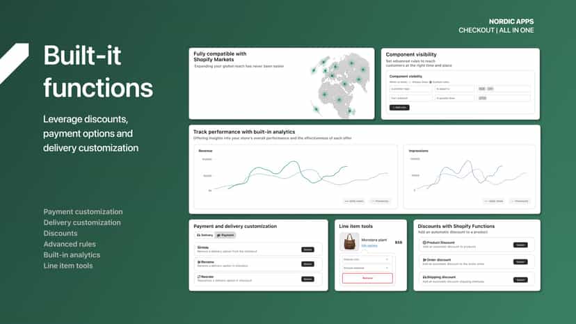 Checkout | Flow - Built-it functions