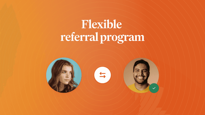Flexible referral program