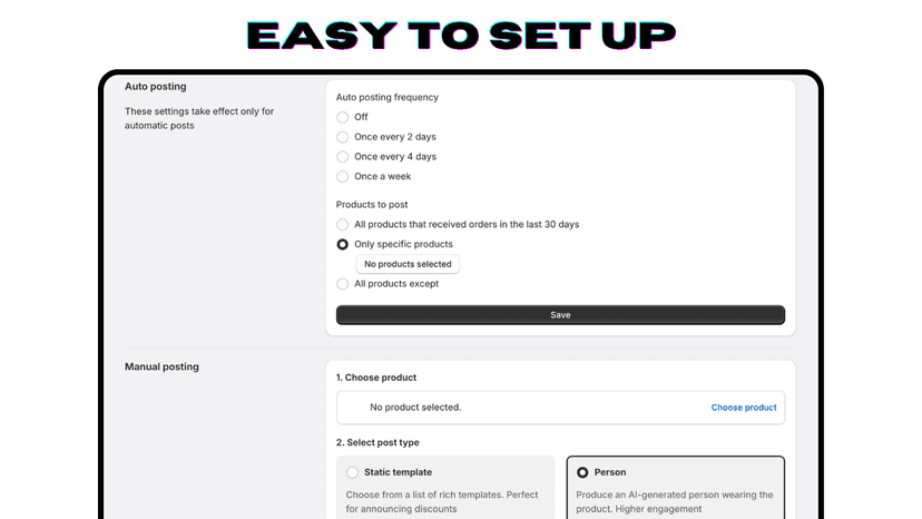 Easy to set up