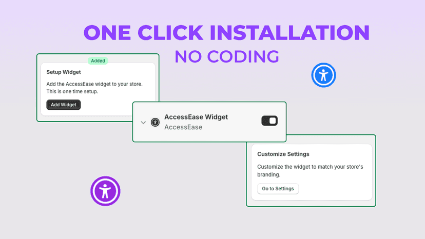 One Click Installation, No Coding