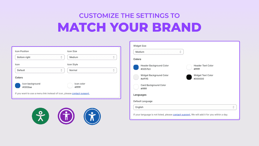 Customize Settings to Match the Brand